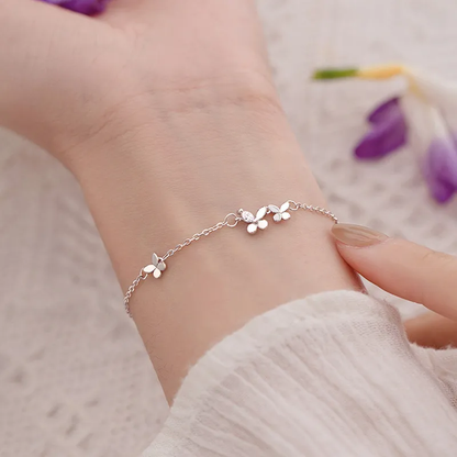 Pulsera Mariposa - Plata de ley 925