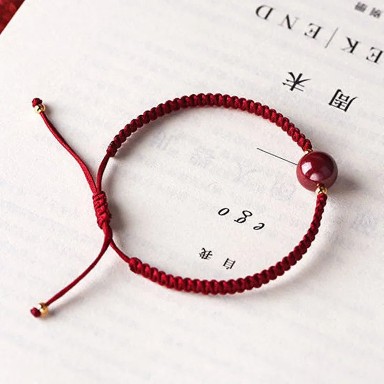 (2x1 )Pulsera Hilo Rojo - Bendición de Cinabrio