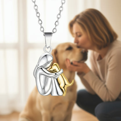 Colgante Compañero Eterno - Oro y Plata