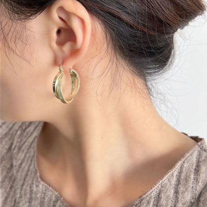 Aros Infinity - Baño en Oro 18k
