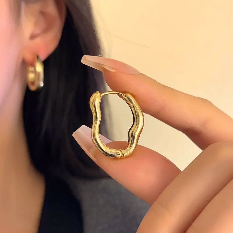 Aros Melted - Oro 18k