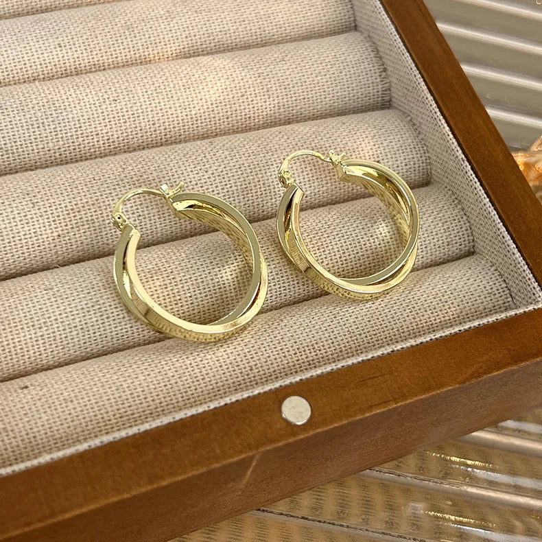 Aros Infinity - Baño en Oro 18k
