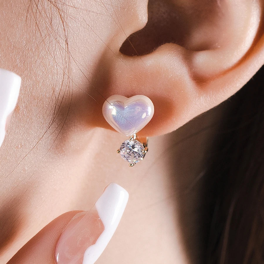 Pendientes Amore  Baño Oro