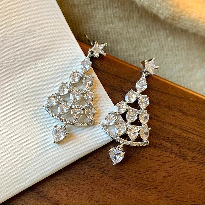 Luz de Navidad  - Moissanitas y Plata