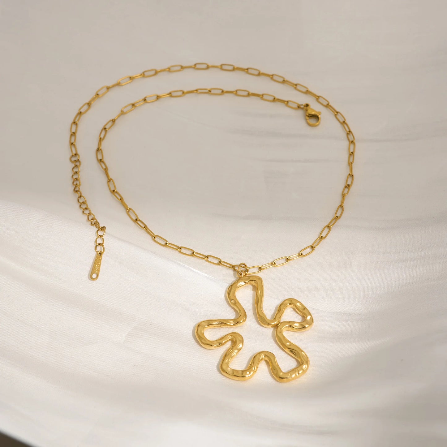 Colgante Amanecer- Bañado en Oro 18k
