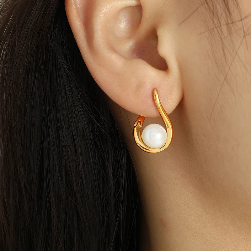 Lágrimas de Perla - Perlas barrocas y Oro 18k