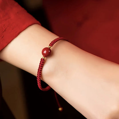 (2x1 )Pulsera Hilo Rojo - Bendición de Cinabrio