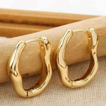 Aros Melted - Oro 18k