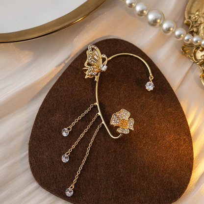 Aurora Floral - Moissanita y Oro 18k