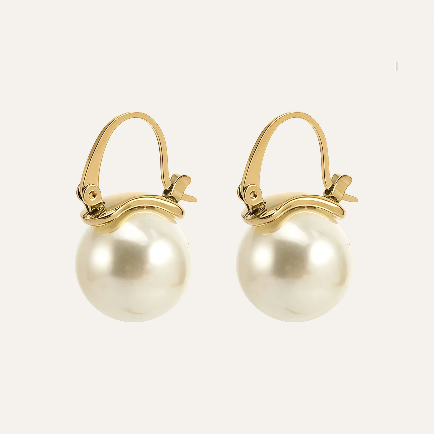 Pendientes Essentials- Nácar y Oro 18k