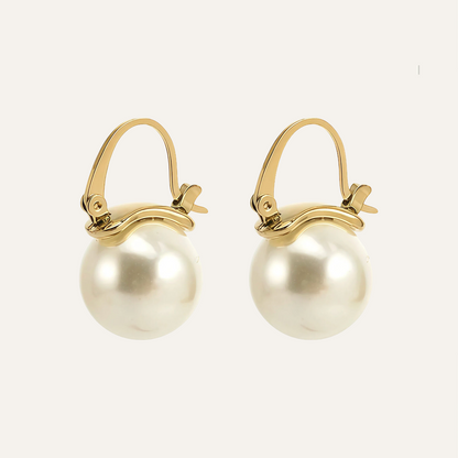 Pendientes Essentials- Nácar y Oro 18k