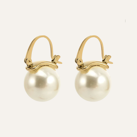 Pendientes Essentials- Nácar y Oro 18k