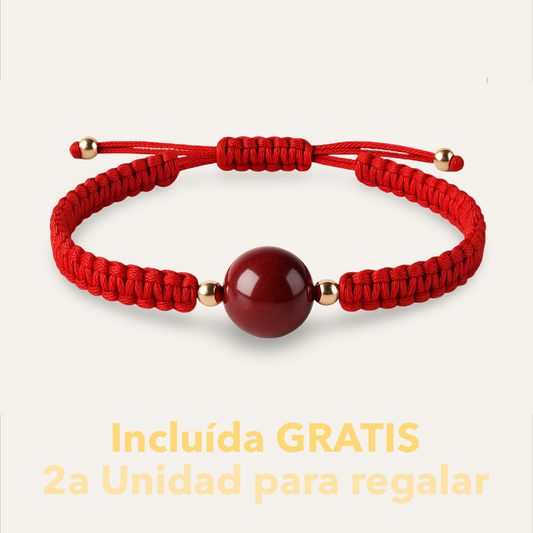 (2x1 )Pulsera Hilo Rojo - Bendición de Cinabrio