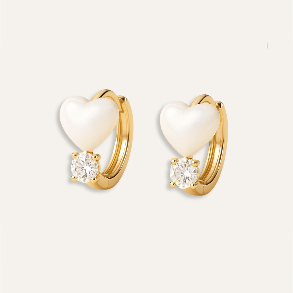 Pendientes Amore  Baño Oro