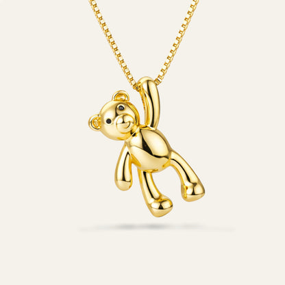 Colgante Teddy - Baño oro