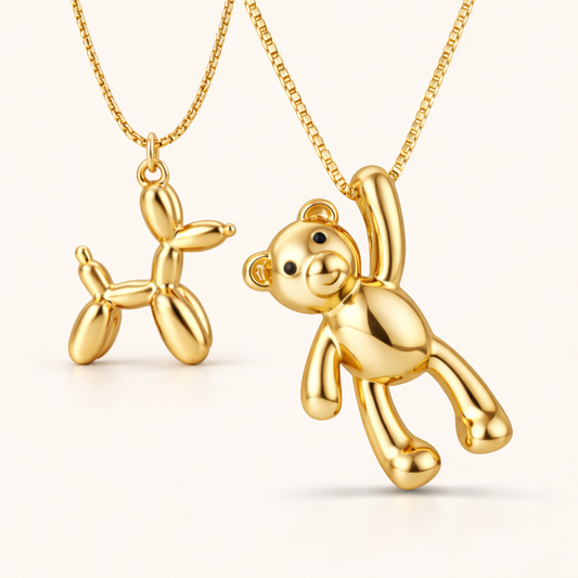 Pack colgantes Juguete - Baño en Oro