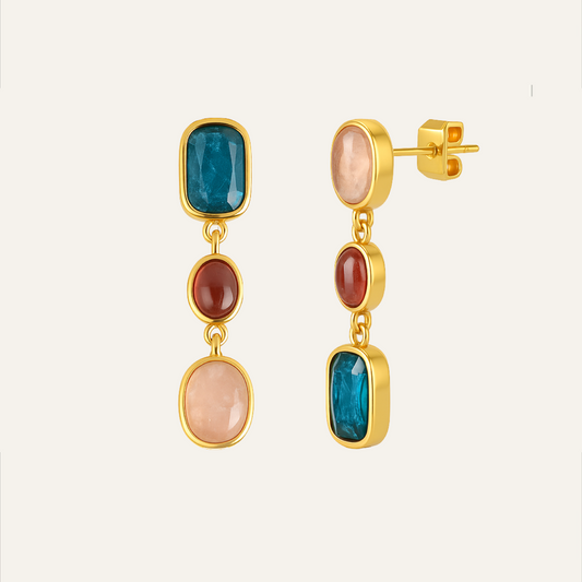 Pendientes Gema - Cristales de Murano