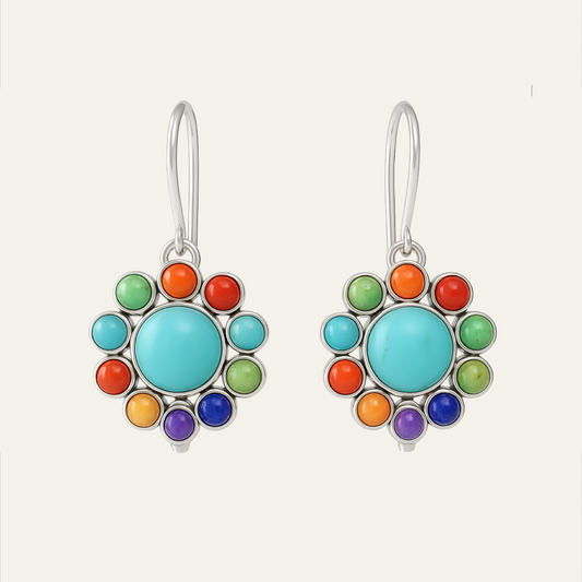 Pendientes Mediterranea - Acrílico Inoxidable