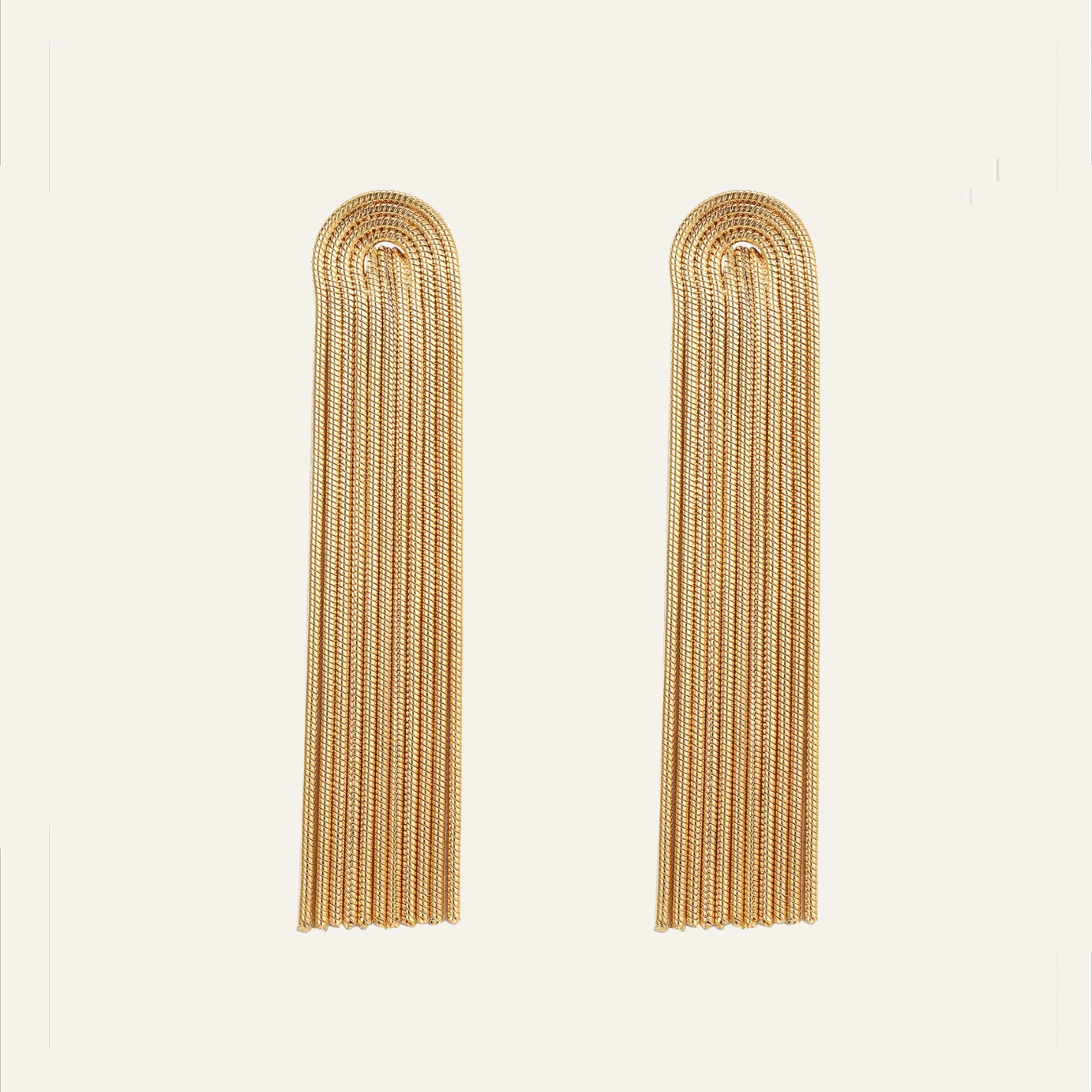 Pendientes Cascada - Oro 18k