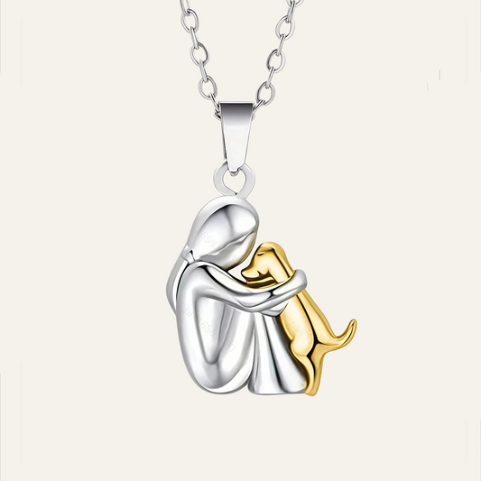 Colgante Compañero Eterno - Oro y Plata