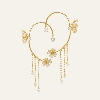 Aurora Floral - Moissanita y Oro 18k