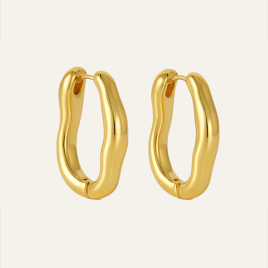Aros Melted - Oro 18k