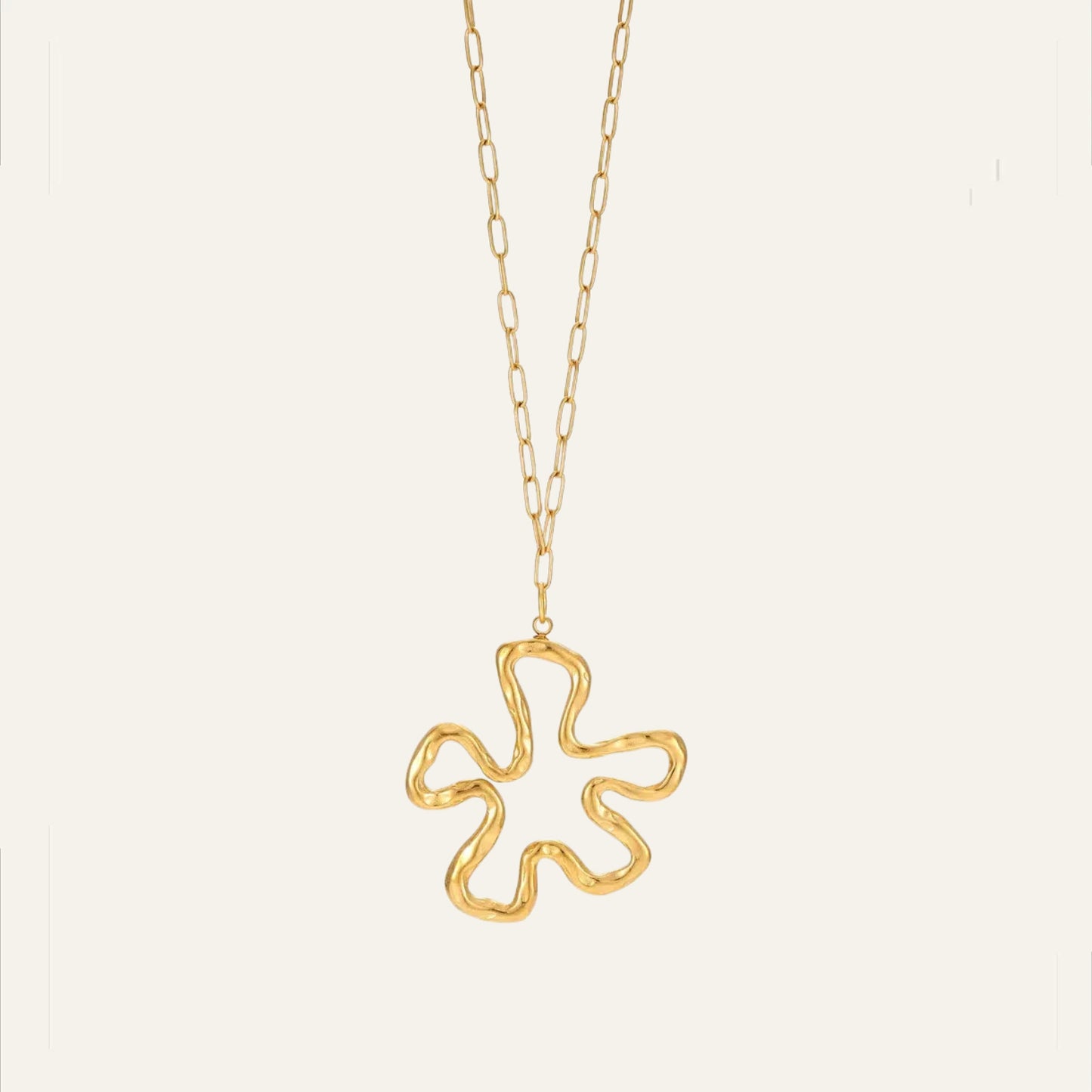 Colgante Amanecer- Bañado en Oro 18k