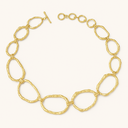 Colgante Spring- Bañado en Oro 18k