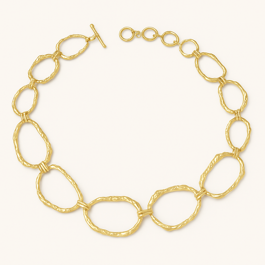Colgante Spring- Bañado en Oro 18k