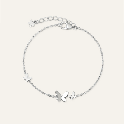 Pulsera Mariposa - Plata de ley 925